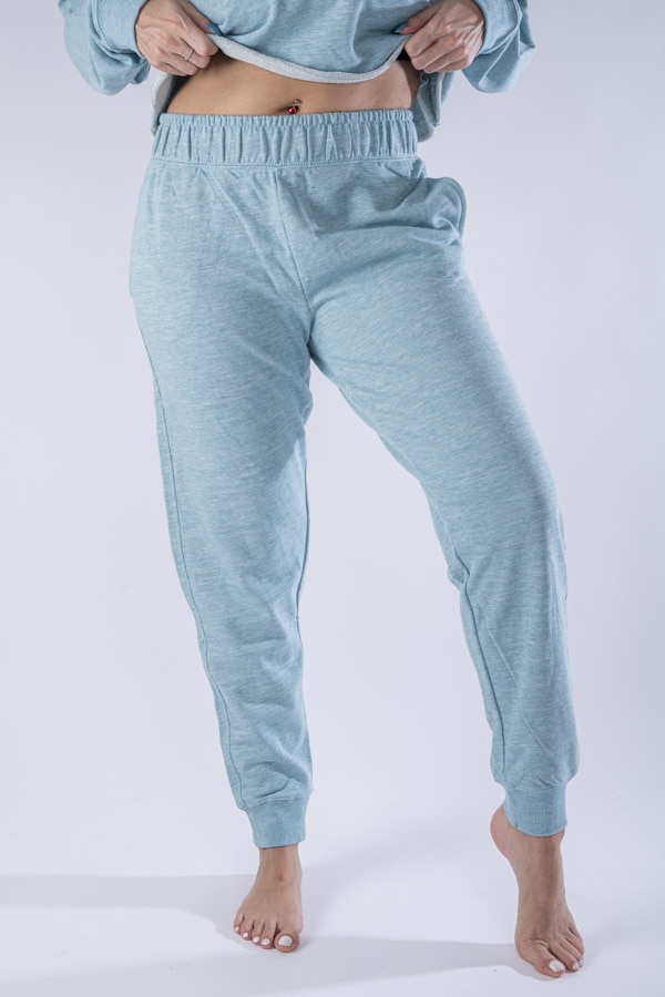 Jogging en French Terry – menthe